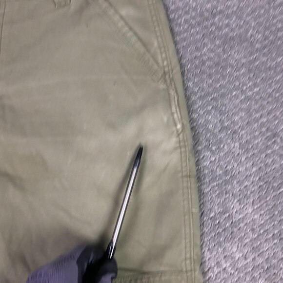 Carhartt Relaxed Fit Cryder Full Swing Pants Men's 36 x 30 Fits 36 x 28 Olive - Picture 5 of 16